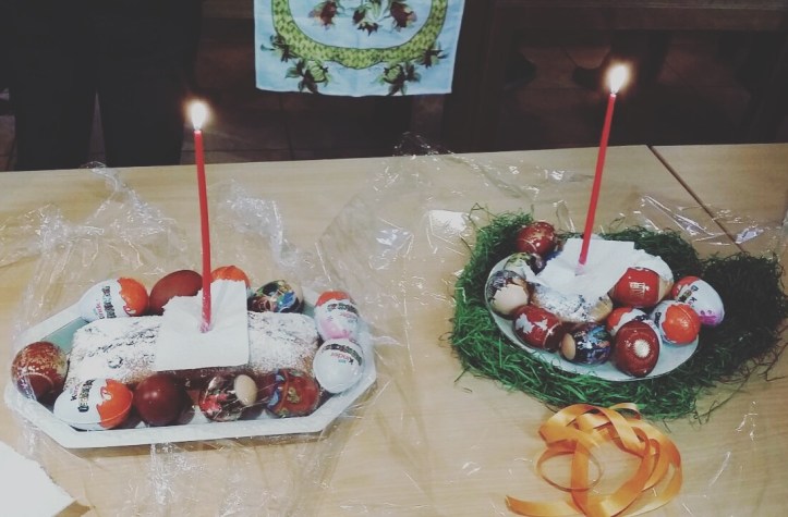 Pasxa the cake for Easter