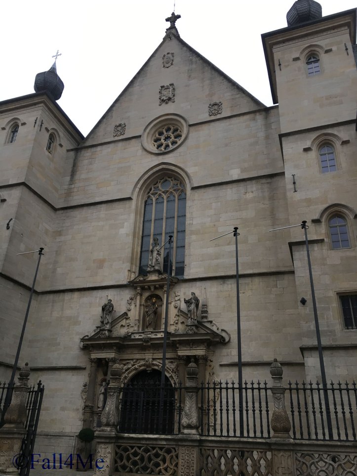 Notre Dame of Luxembourg back