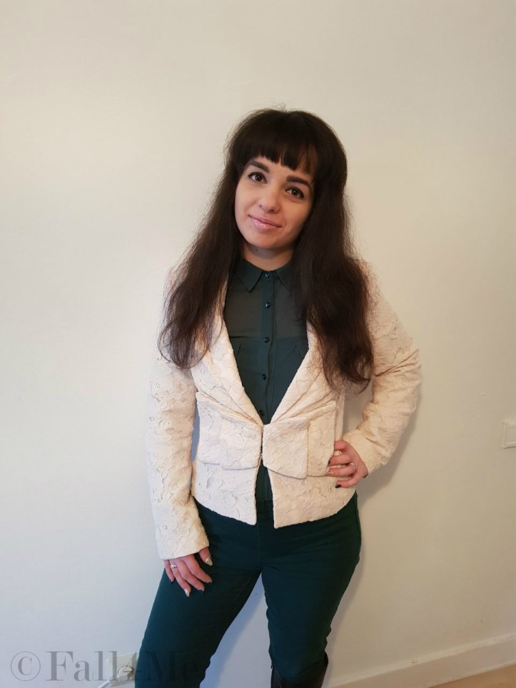 November-style: Rose and green