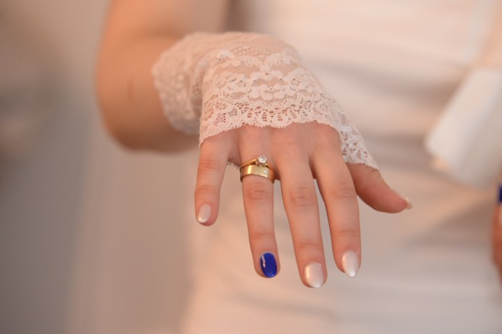 Wedding ring and the heirloom