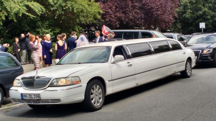 A white Limousine