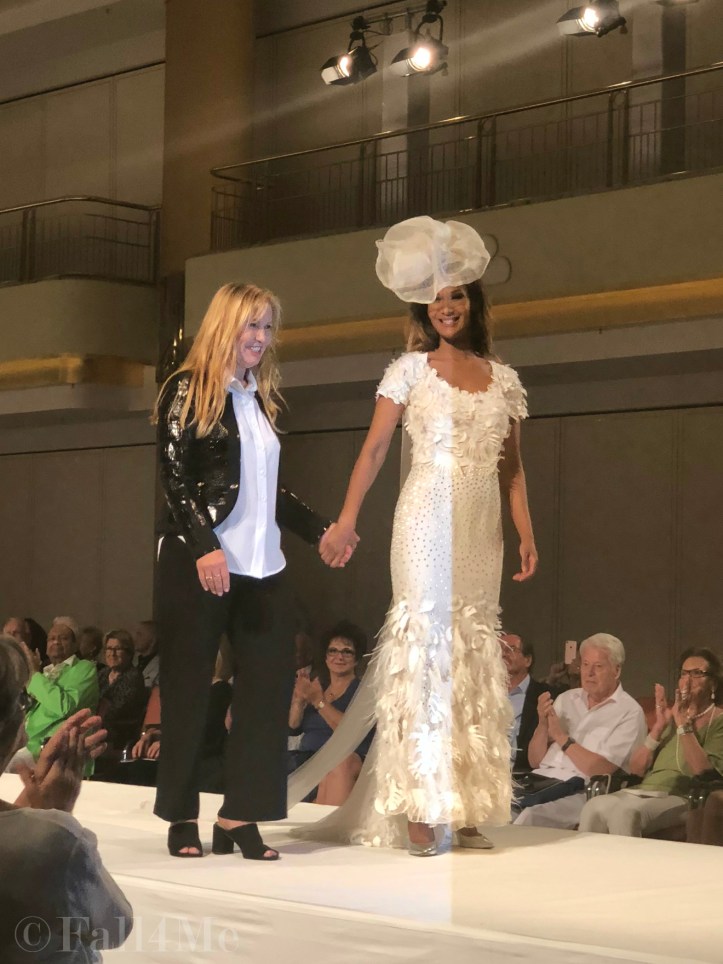 Marie Amiére and Liz Malraux on the catwalk