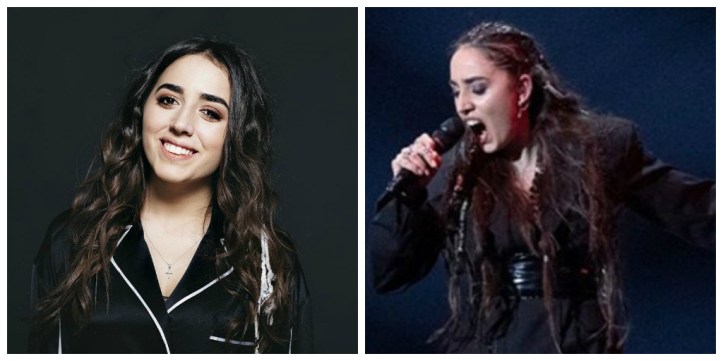 The Armenian representative of Eurovision 2019 with and without dreadlocks.