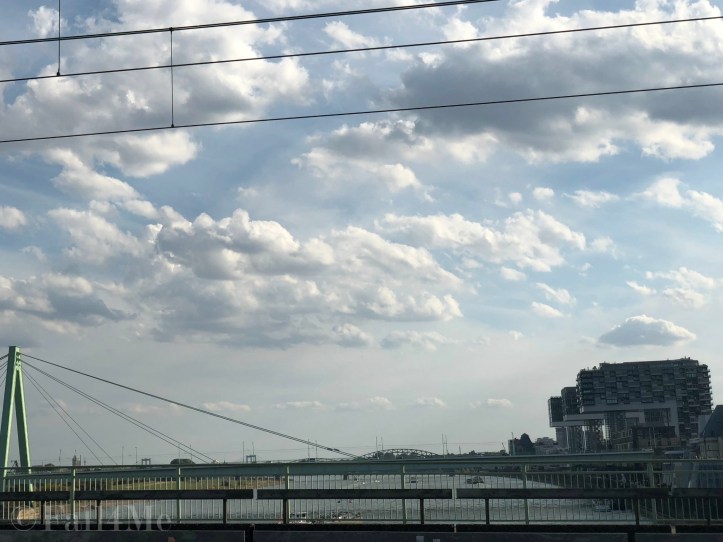 The crane houses of Cologne