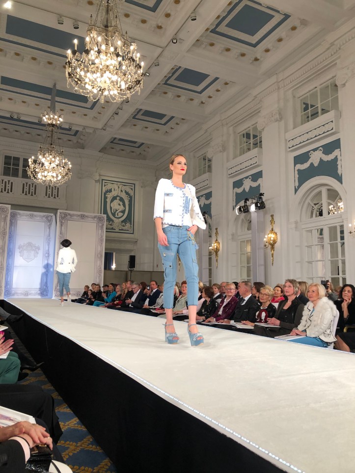 Denim in different nuances by Liz Malraux Couture