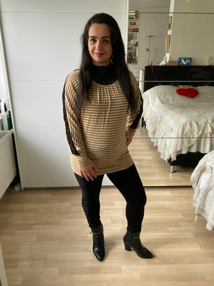 Gold and yellow enchant black this autumn.