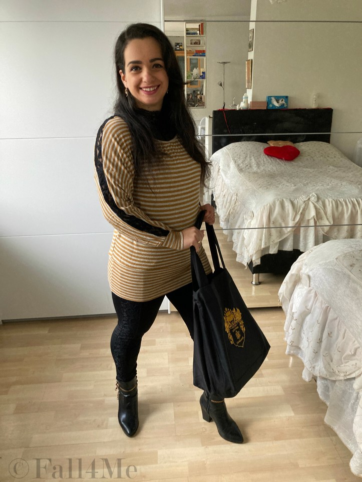 Gold and yellow enchant black this autumn.