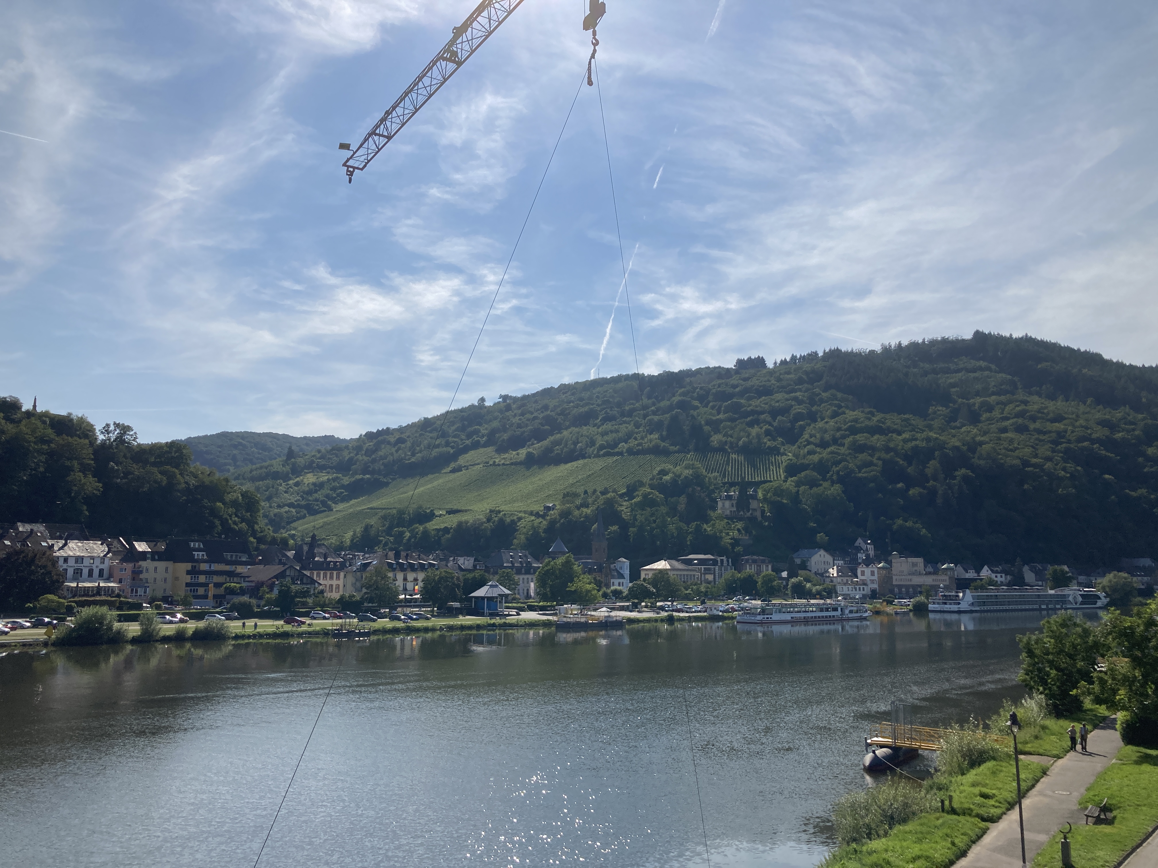The Mosel passing through Traben-Trarbach.