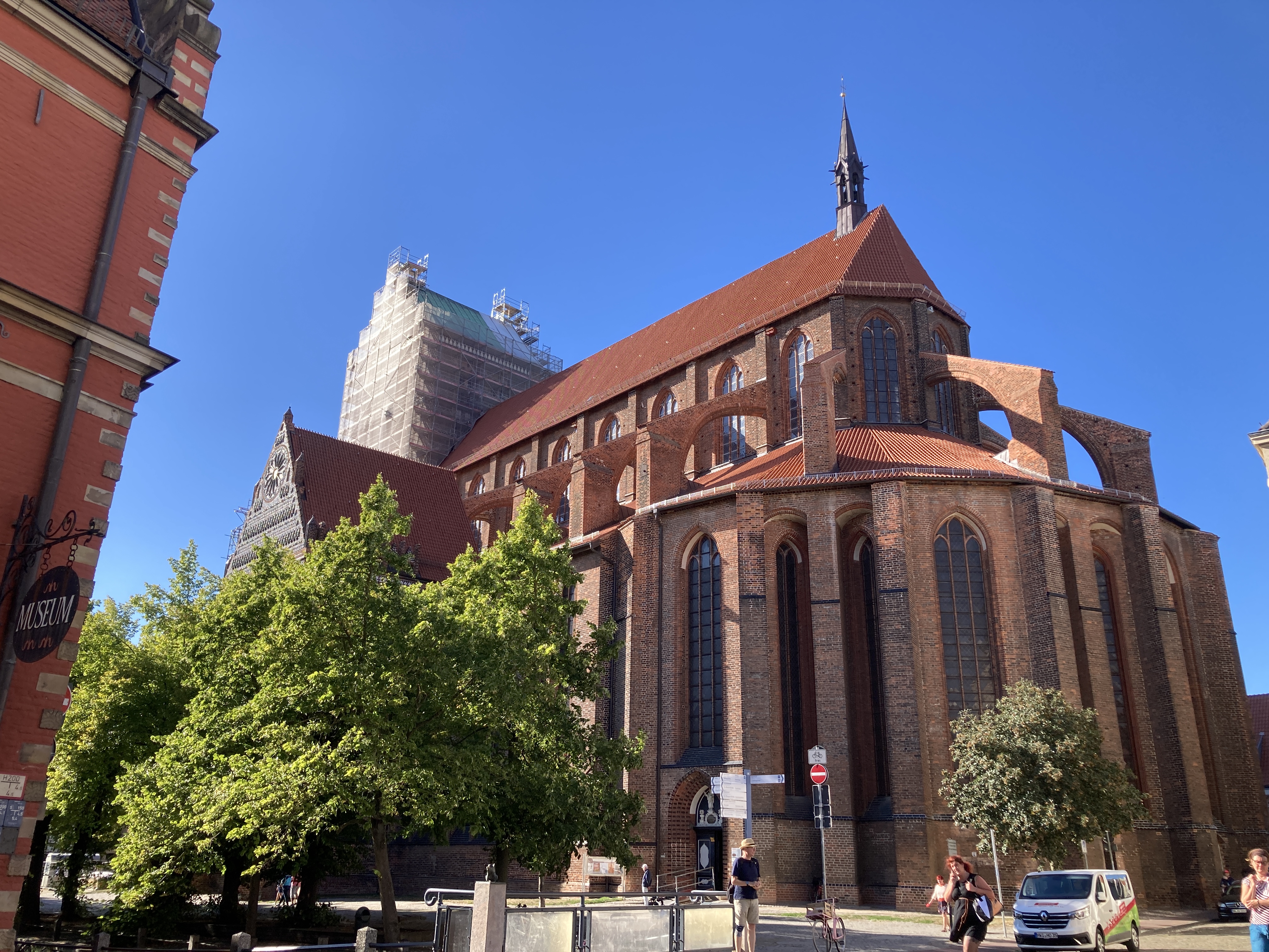 The St. Nicholas church in Wismar.