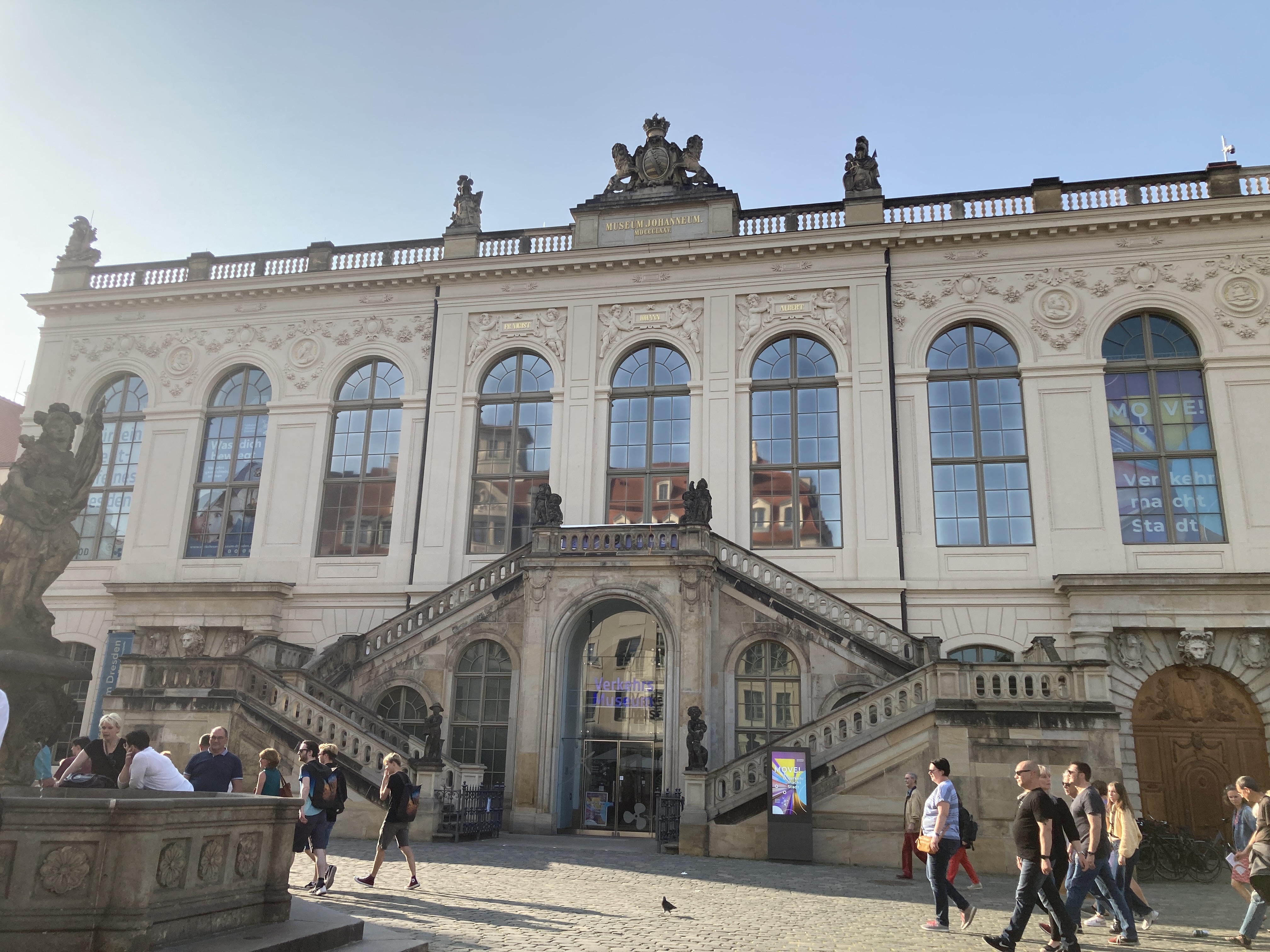 The Museum Johanneum in Dresden.