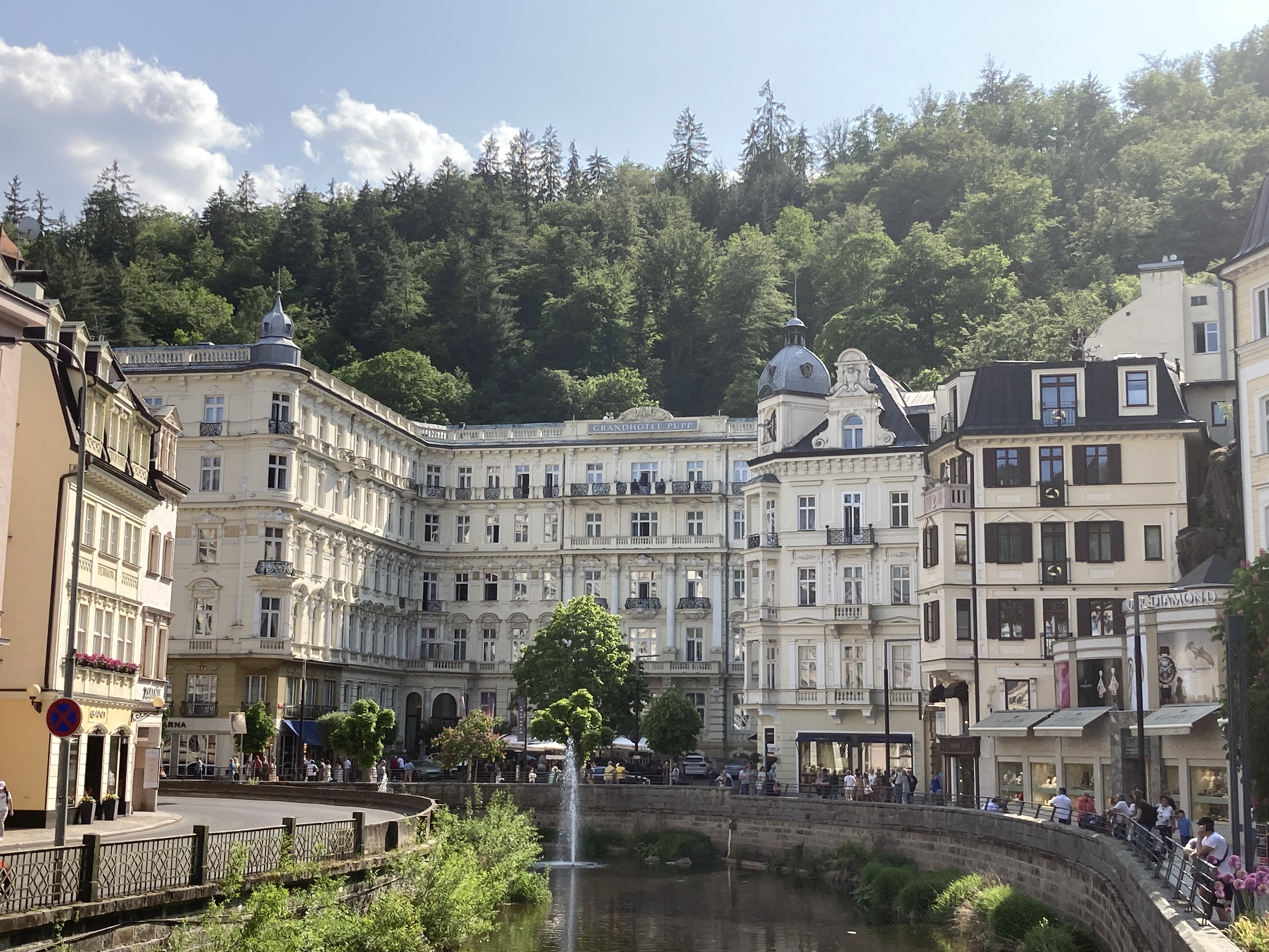 The Grand Hotel "Pupp" where a part of James Bond – Casino Royale was filmed.