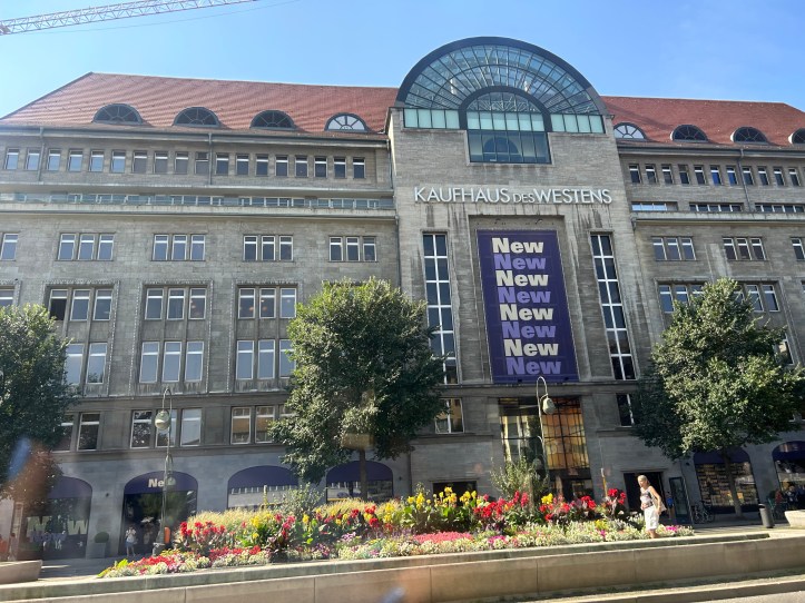 The Kaufhaus des Westens (department store of the West) a central spot at the Kurfürstendamm in Berlin