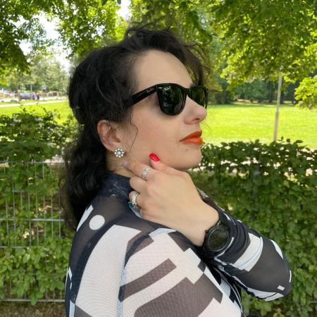 A maxi-dress with two layers styled in the upper eastside chic.